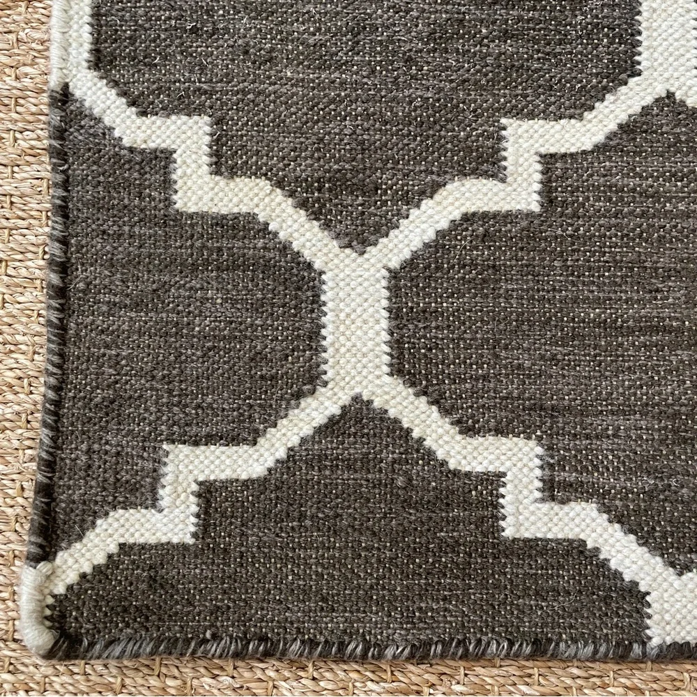 Ben Soleimani for Restoration Hardware Moroccan Tile Flat Weave Accent Rug 3x5’